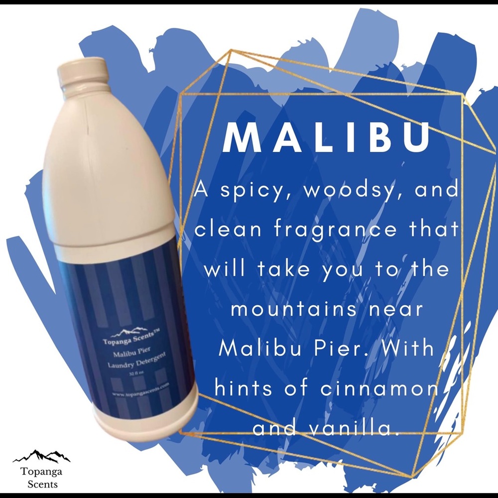 Topanga Scents Malibu Pier detergent 32oz